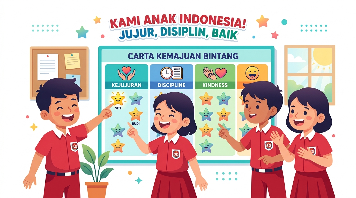 Ilustrasi Anak Hebat